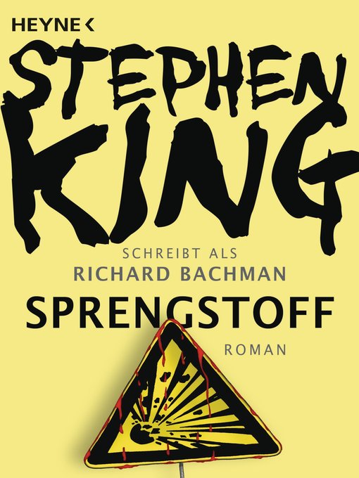 Title details for Sprengstoff by Stephen King - Wait list
